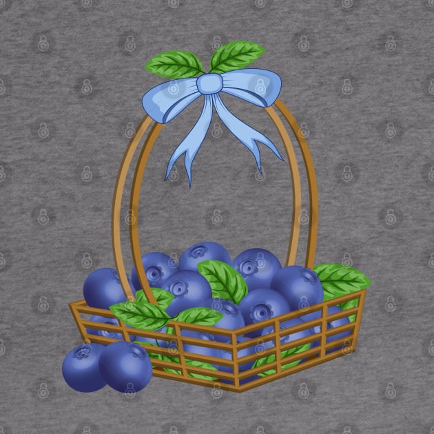 Blueberry Basket by Designoholic